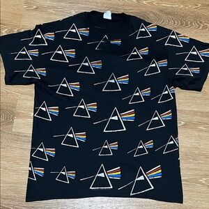 Pink Floyd dark side of the Moon AOP Shirt Men’s Size Large